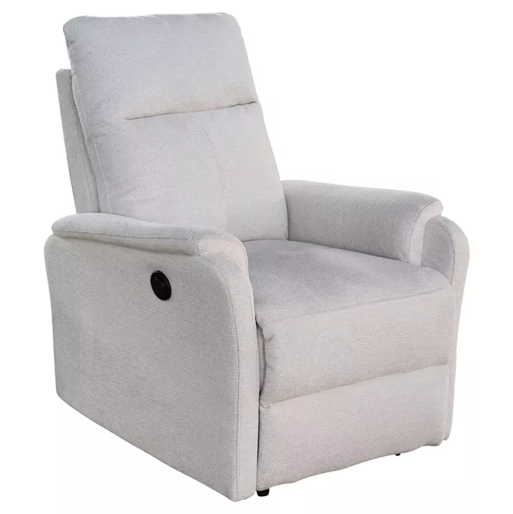 ΠΟΛΥΘΡΟΝΑ RELAX ΜΕ ΗΛΕΚΤΡΙΚΗ ΑΝΑΚΛΙΣΗ SYNTHIA HM3309.01 ΜΠΕΖ ΥΦΑΣΜΑ 75x87x102Yεκ