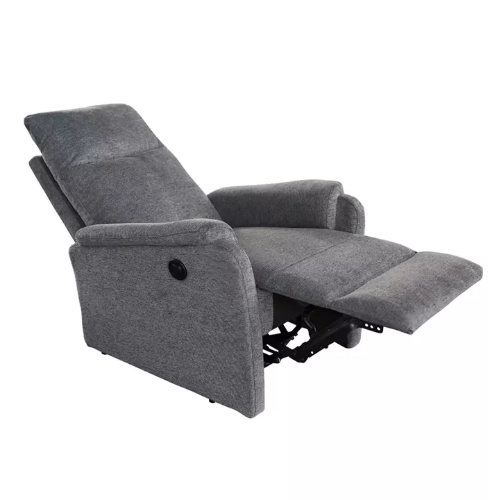 ΠΟΛΥΘΡΟΝΑ RELAX ΜΕ ΗΛΕΚΤΡΙΚΗ ΑΝΑΚΛΙΣΗ SYNTHIA HM3309.03 ΓΚΡΙ ΥΦΑΣΜΑ 75x87x102Yεκ