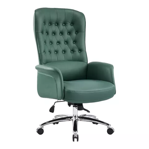 Manager office chair Kaline pakoworld green pu 69x79x115-123cm