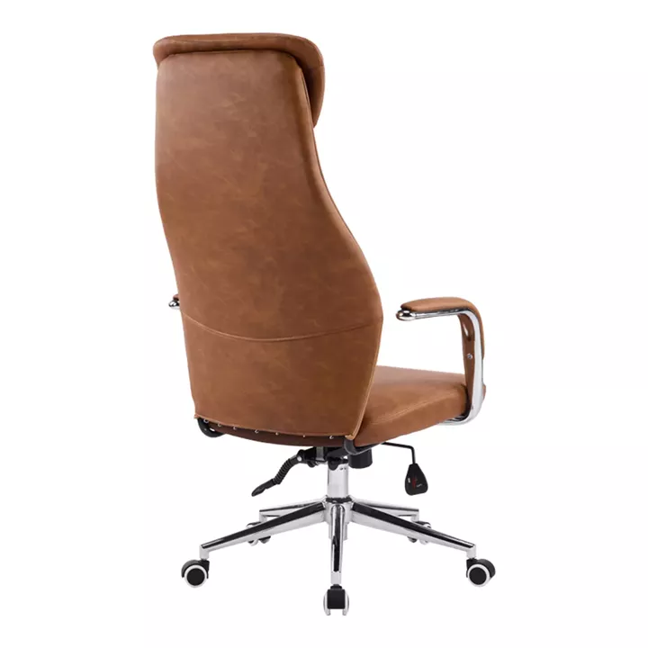 Manager office chair Ferka pakoworld brown pu 64x71x120-128cm