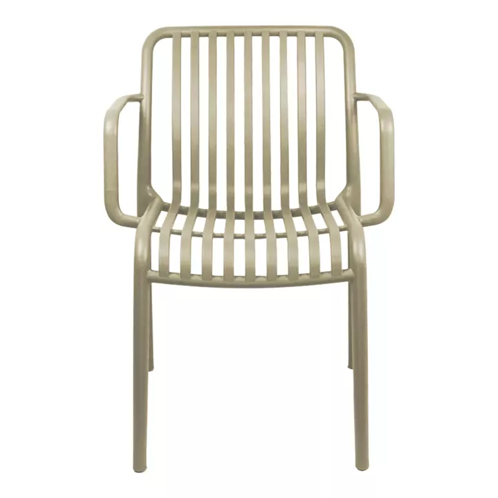 Πολυθρόνα Zoi pakoworld pp cappuccino 55.5x57.5x79εκ