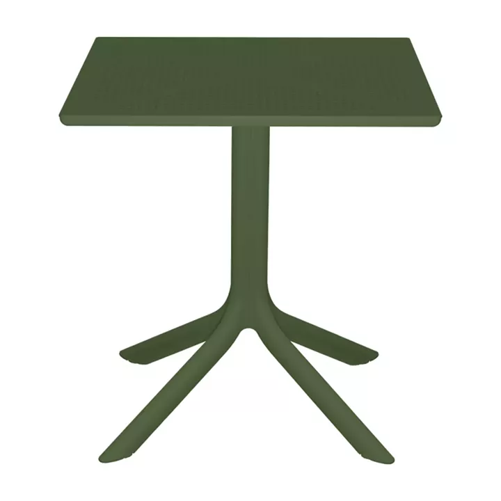 Groovy table pakoworld pp perforated dark green 60x60x76cm