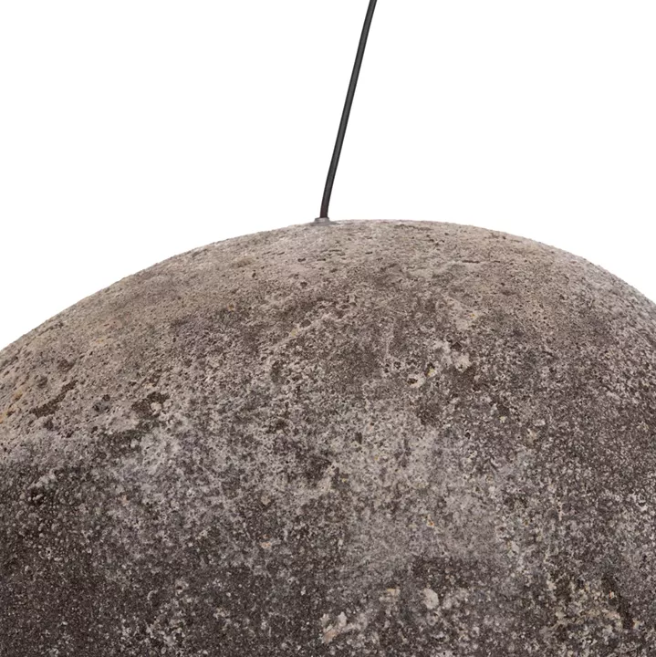 ΦΩΤΙΣΤΙΚΟ ΟΡΟΦΗΣ ΜΕ ΟΨΗ ΠΕΤΡΑΣ STONER (M) HM4418.04 ΓΚΡΙ--55x45x40Υεκ.