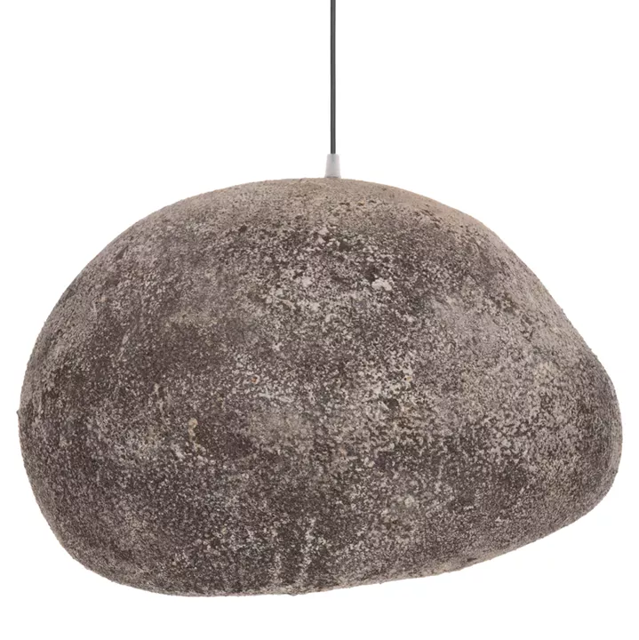 ΦΩΤΙΣΤΙΚΟ ΟΡΟΦΗΣ ΜΕ ΟΨΗ ΠΕΤΡΑΣ STONER (M) HM4418.04 ΓΚΡΙ--55x45x40Υεκ.