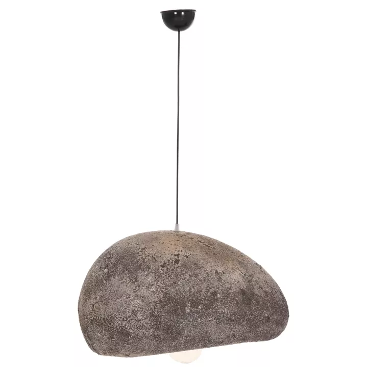 ΦΩΤΙΣΤΙΚΟ ΟΡΟΦΗΣ ΜΕ ΟΨΗ ΠΕΤΡΑΣ STONER (M) HM4418.04 ΓΚΡΙ--55x45x40Υεκ.