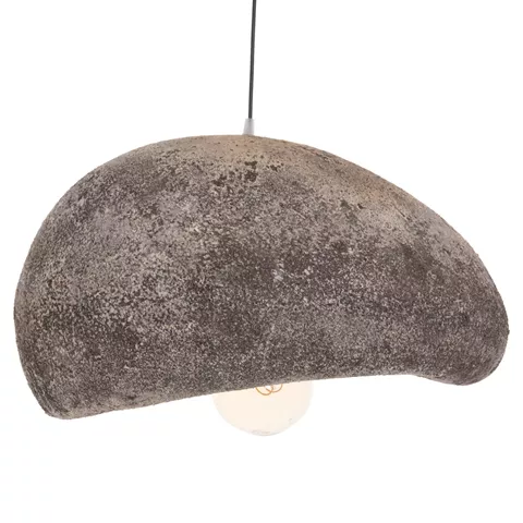 ΦΩΤΙΣΤΙΚΟ ΟΡΟΦΗΣ ΜΕ ΟΨΗ ΠΕΤΡΑΣ STONER (M) HM4418.04 ΓΚΡΙ--55x45x40Υεκ.