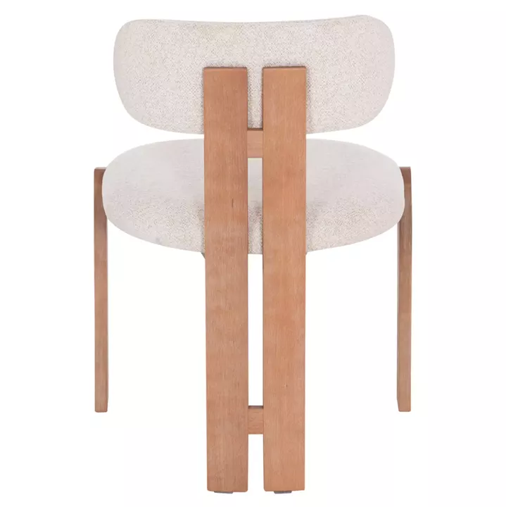 ΚΑΡΕΚΛΑ ΤΡΑΠΕΖΑΡΙΑΣ KARVO HM18252.01 ΜΠΕΖ ΥΦΑΣΜΑ--ΞΥΛΟ ΟΞΙΑΣ 57x50x79Υεκ