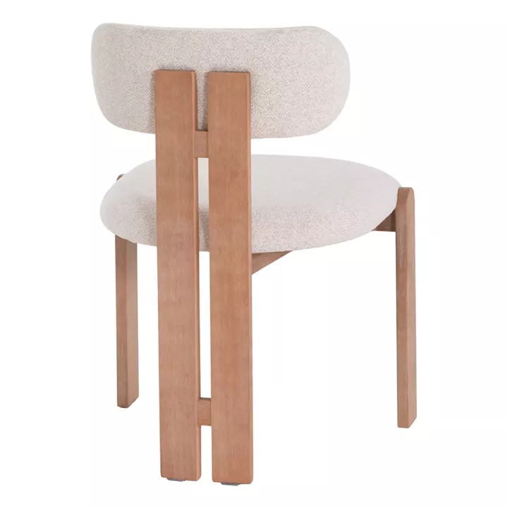 ΚΑΡΕΚΛΑ ΤΡΑΠΕΖΑΡΙΑΣ KARVO HM18252.01 ΜΠΕΖ ΥΦΑΣΜΑ--ΞΥΛΟ ΟΞΙΑΣ 57x50x79Υεκ