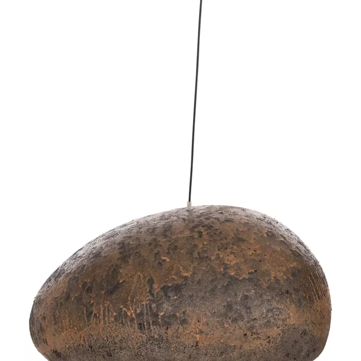 ΦΩΤΙΣΤΙΚΟ ΟΡΟΦΗΣ STONER (L) HM4419.03 ΟΨΗ ΠΕΤΡΑΣ ΚΑΦΕ/ΓΚΡΙ--73x55x40Υεκ.