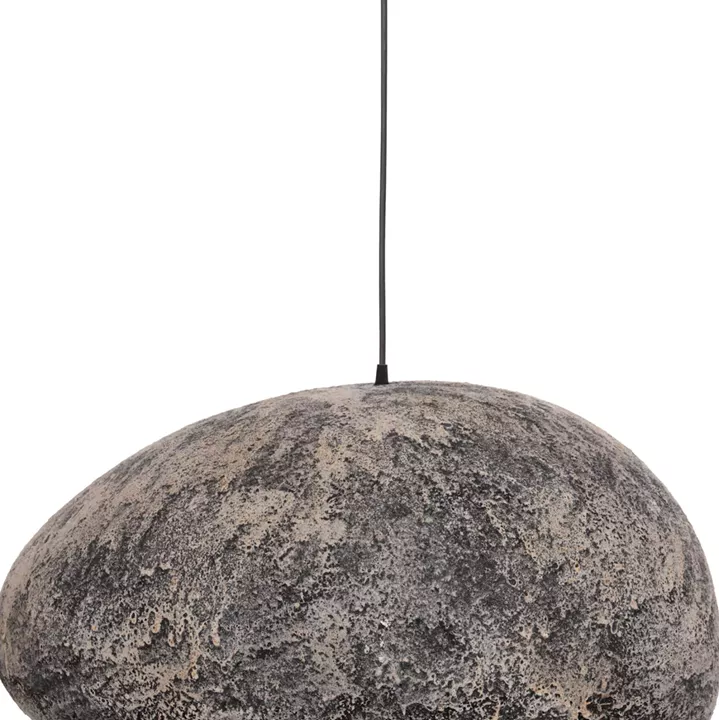 CEILING PENDANT LAMP STONE-LOOK STONER (L) HM4419.04 GREY--73x55x40Hcm.
