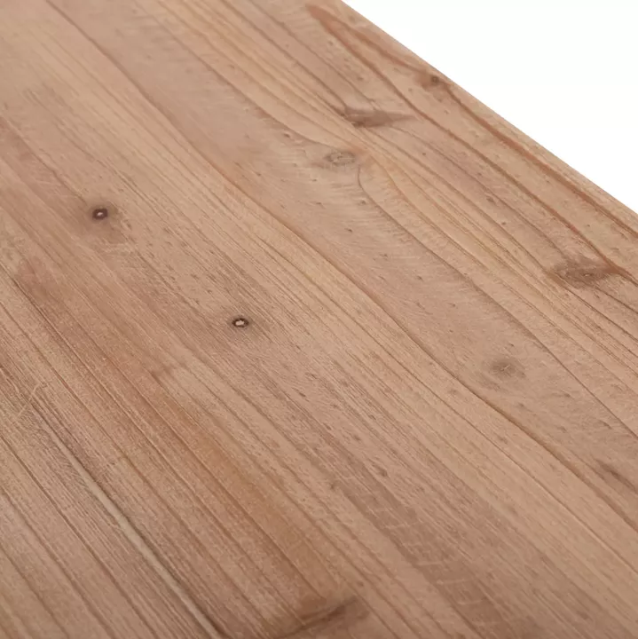 CONSOLE SANTORINI HM18338 FIR WOOD TABLETOP-MDF BASE IN OFF-WHITE 150x35x82Hcm.