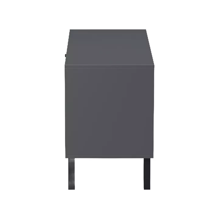 Έπιπλο τηλεόρασης Tuscany pakoworld sonoma-ανθρακί 100x40x51εκ