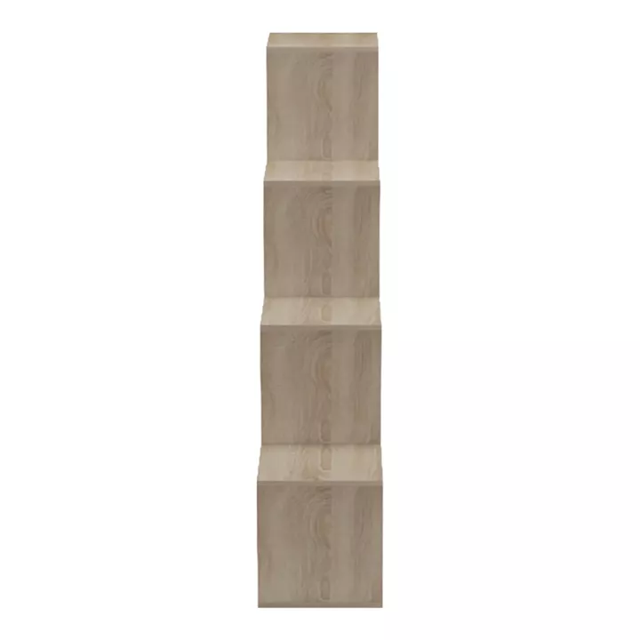 Βιβλιοθήκη Scala pakoworld sonoma 129.5x29x129.5εκ