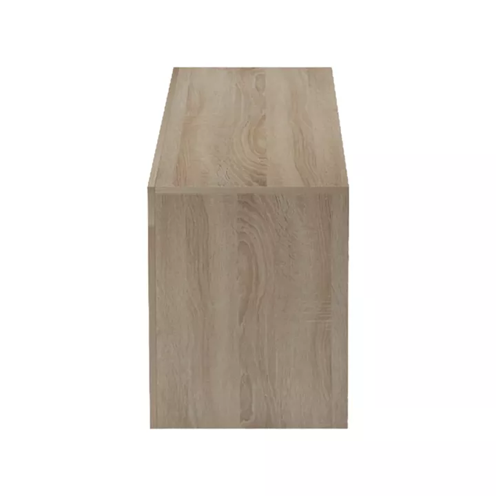 Έπιπλο τηλεόρασης Liner pakoworld sonoma-λευκό 150x40x50εκ