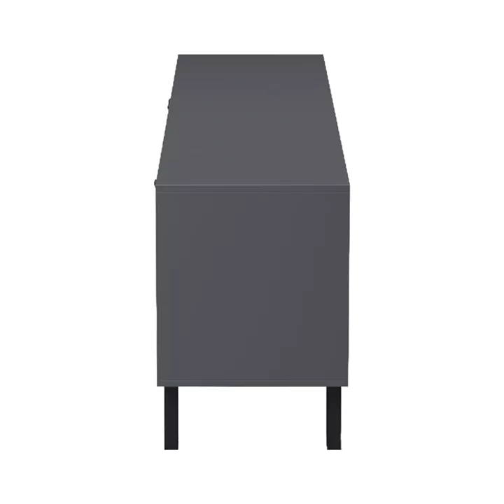 Έπιπλο τηλεόρασης Tuscany pakoworld sonoma-ανθρακί 180x41x51εκ