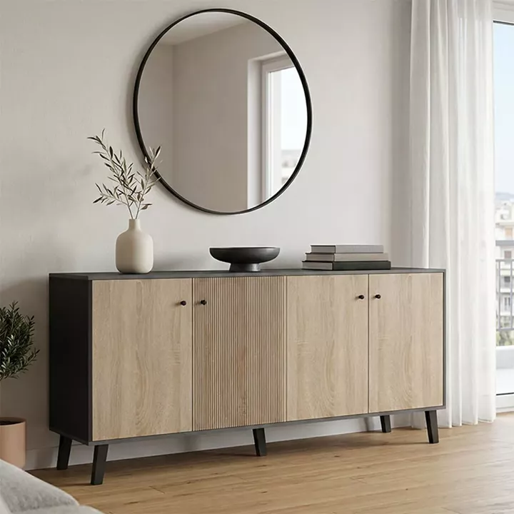 Buffet Tuscany pakoworld sonoma-anthracite 180x40x78.6cm