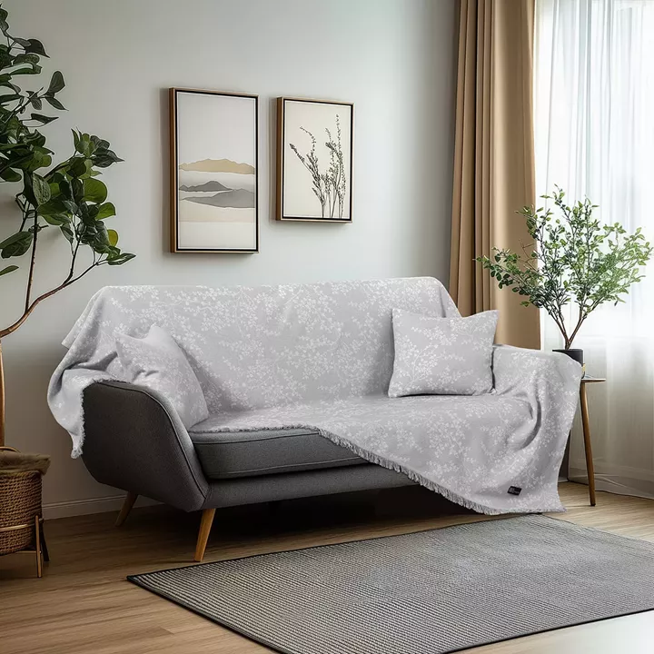 Beauty Home Ριχτάρι Διθέσιο Amos Art 8715 170x240 Γκρι