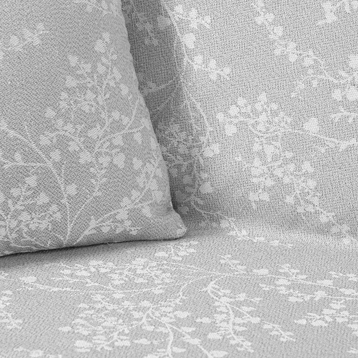 Beauty Home Ριχτάρια σετ 2τμχ Amos Art 8715 (170x240+170x290) Γκρι