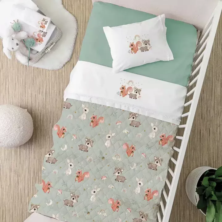 Κουβερλί Κούνιας Woodland