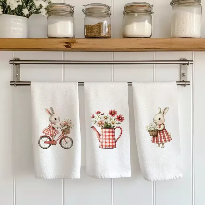 Ποτηρόπανα Κουζίνας Picnic Σετ 3ΤΜΧ