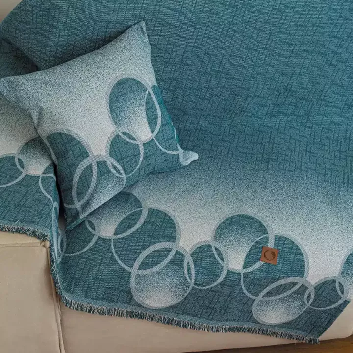 Ριχτάρι Βαμβακερό Πολυθρόνας Κύκλοι