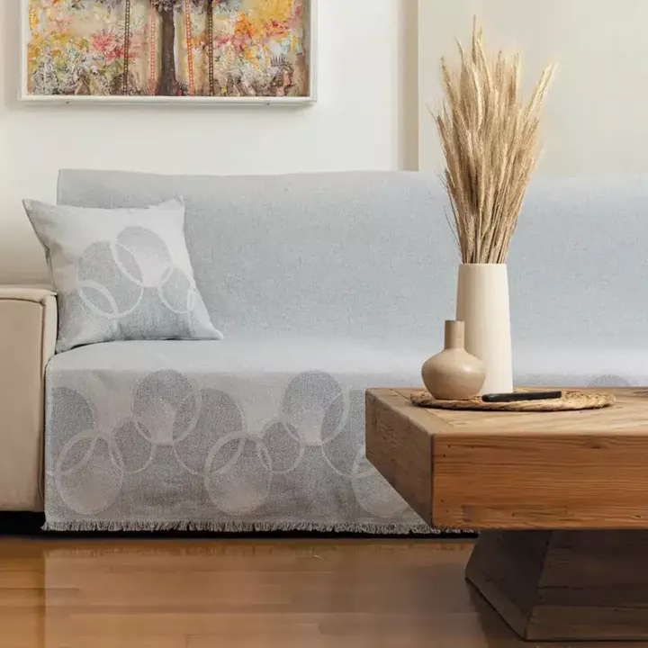 Ριχτάρι Βαμβακερό Πολυθρόνας Κύκλοι