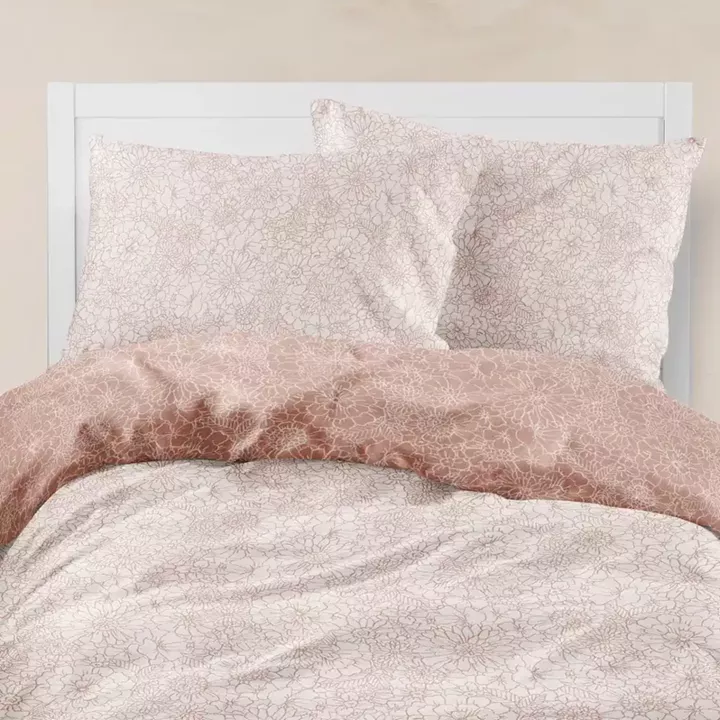 Σεντόνια Εμπριμέ Σετ Bloom Υπέρδιπλα