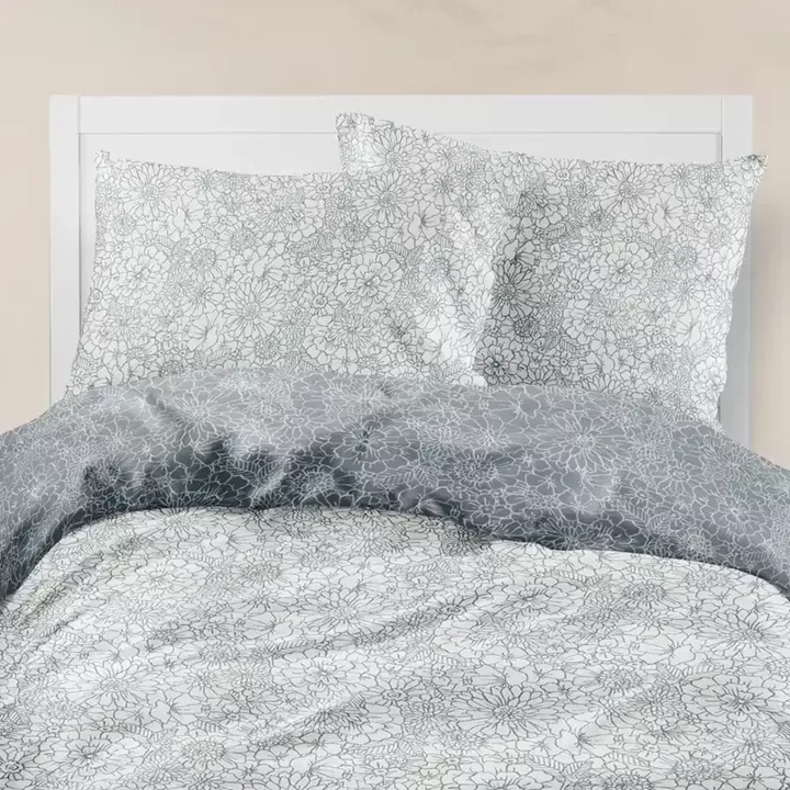 Σεντόνια Εμπριμέ Σετ Bloom Υπέρδιπλα