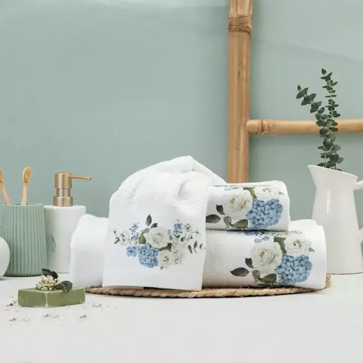 Πετσέτες Σετ 3ΤΜΧ Hortensia