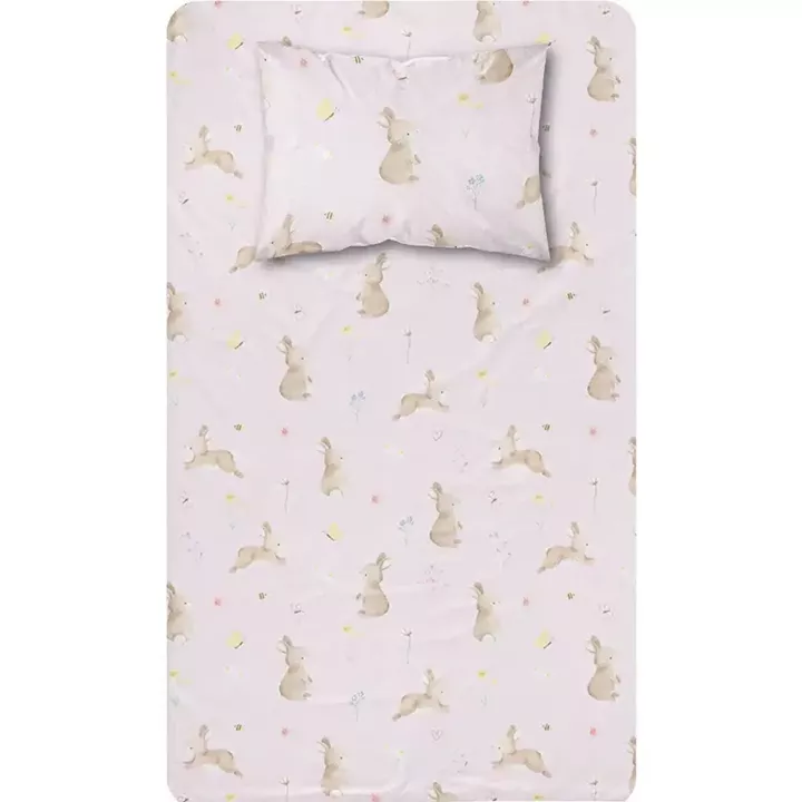 Σεντόνι Σετ 2ΤΜΧ Blush Moνό