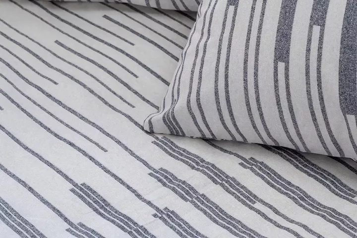 Beauty Home Σετ παπλωματοθήκη υπέρδιπλη Glory Art 12362 230x250 Εκρού,Ανθρακί