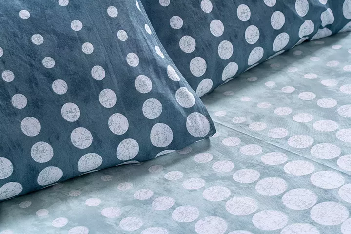 Beauty Home Σετ σεντόνια μονά Glory Art 12364 170x265 Μπλε