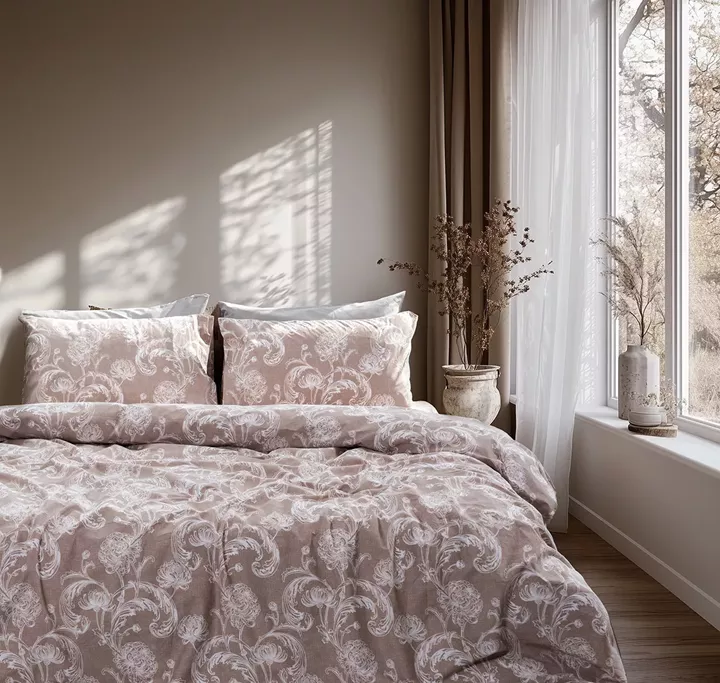 Beauty Home Σετ σεντόνια μονά με λάστιχο Glory Art 12368 110x200+32 Μπεζ