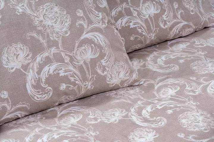 Beauty Home Σετ σεντόνια υπέρδιπλα με λάστιχο Glory Art 12368 170x200+32 Μπεζ