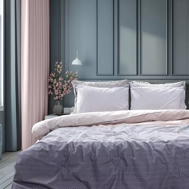 Beauty Home Σετ σεντόνια υπέρδιπλα με λάστιχο Glory Art 12369 170x200+32 Γκρι,Μπεζ