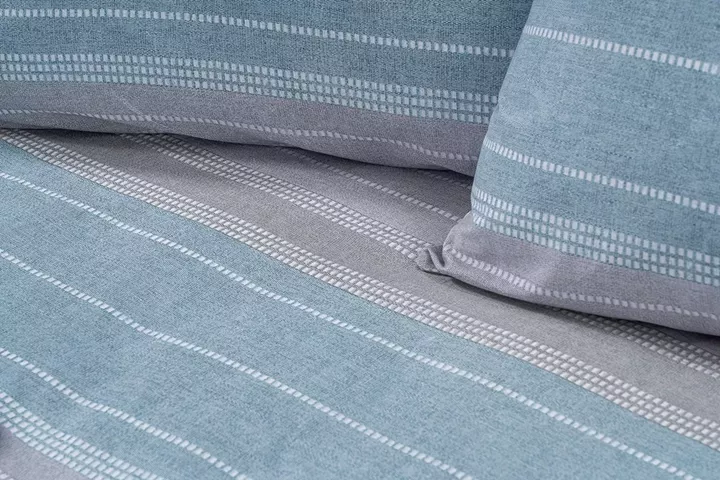 Beauty Home Σετ κουβερλί μονό Glory Art 12373 160x230 Γκρι,Μπλε