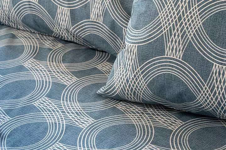 Beauty Home Σετ παπλωματοθήκη μονή Glory Art 12379 170x250 Μπλε