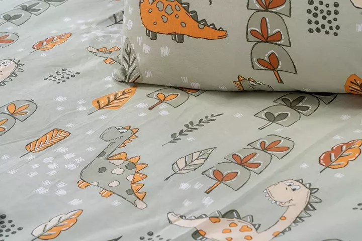 Beauty Home Σετ παπλωματοθήκη μονή Candy Art 6326 170x250 Λαδί