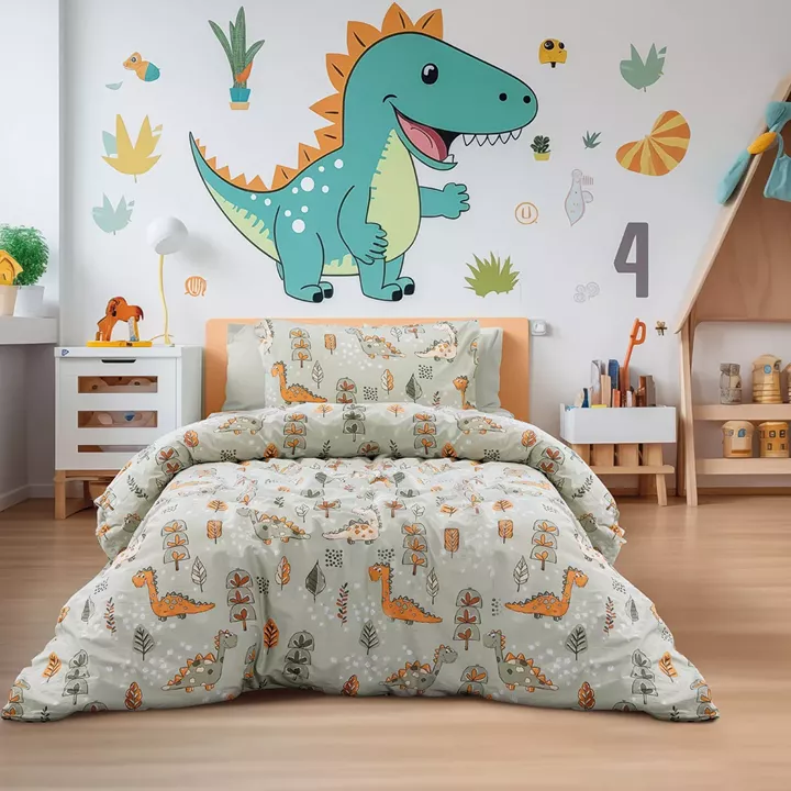 Beauty Home Σετ σεντόνια μονά με λάστιχο Candy Art 6326 110x200+32 Λαδί