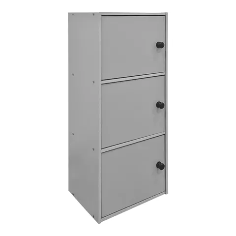 Ντουλάπα-στήλη Wirdia pakoworld ανοιχτό γκρι 30.5x24x71.5εκ