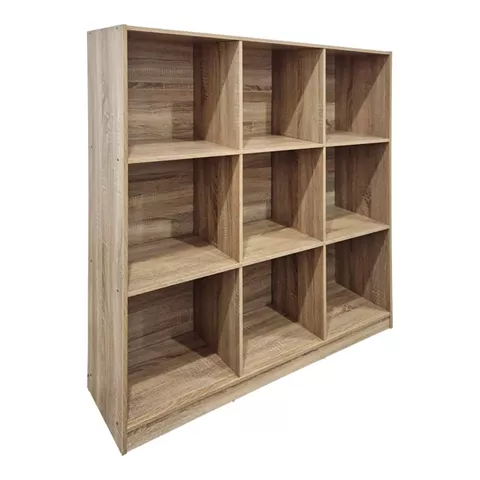 Gridea pakoworld bookcase sonoma 119.5x30x121cm