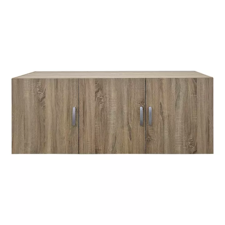 Πατάρι ντουλάπας τρίφυλλο Alvia pakoworld sonoma 150x51x60εκ