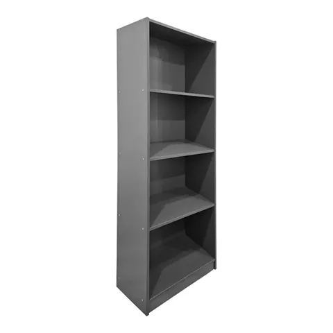 Kendy pakoworld bookcase anthracite 60x30x167cm