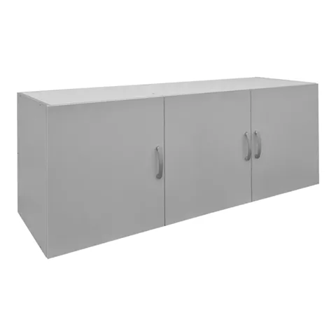 Alvia pakoworld three-leaf wardrobe loft white 150x51x60cm