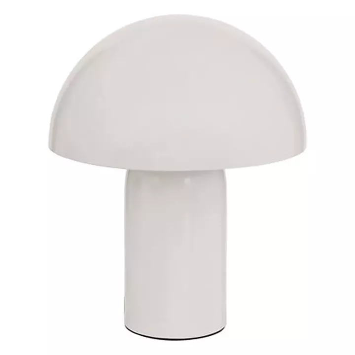 Table lamp Mushi pakoworld metal white D20x24,5cm