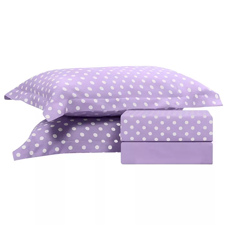 Beauty Home Σετ σεντόνια μονά με λάστιχο Art 10101 Fancy 110x200+30 Λιλά