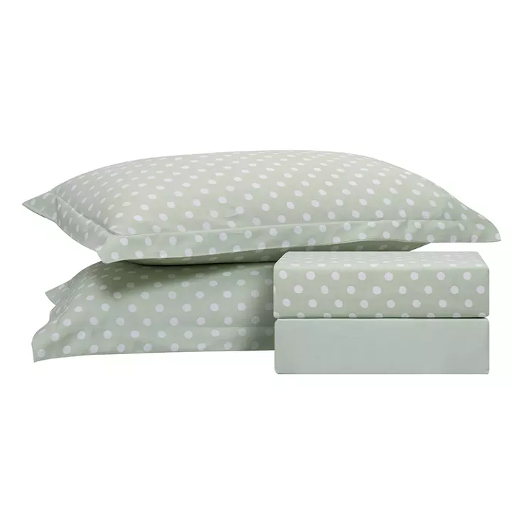 Beauty Home Σετ σεντόνια διπλά Art 10101 Fancy 200x260 Μέντα