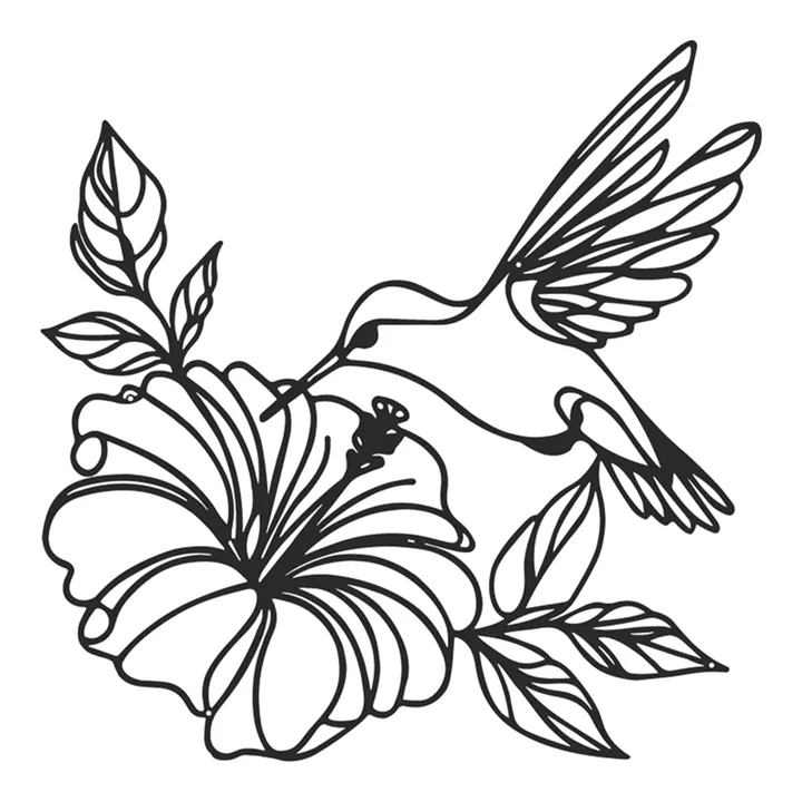 Διακοσμητικό τοίχου Folou pakooworld μαύρο μεταλλικό 60x1,5x60εκ