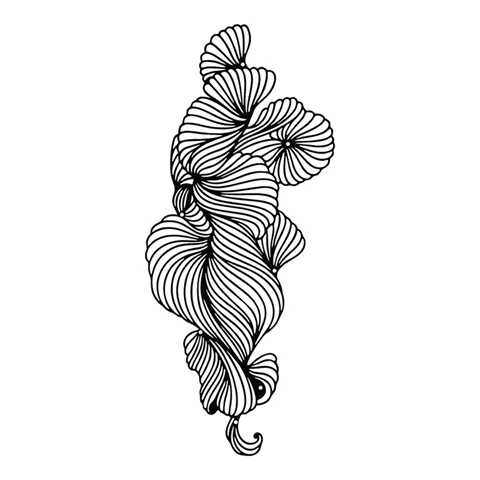 Διακοσμητικό τοίχου Bilem pakooworld μαύρο μεταλλικό 20x1,5x50εκ