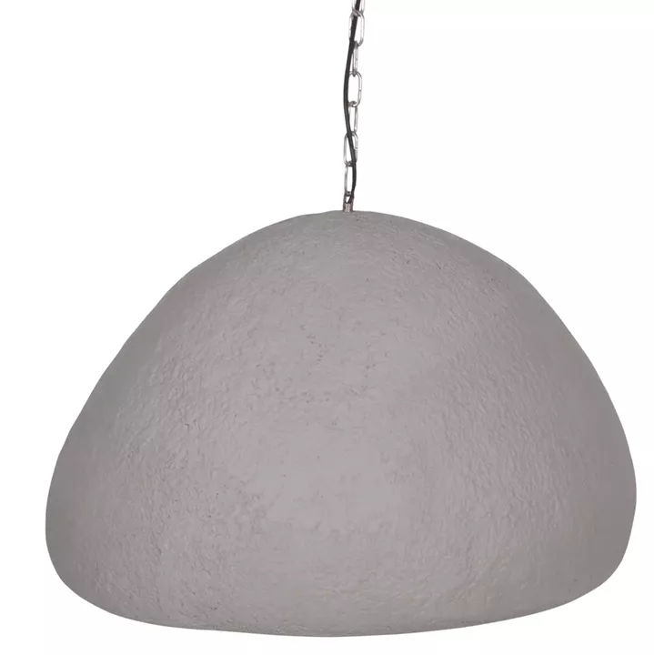 CEILING PENDANT LAMP JAYLEN HM4703.03XL FIBER CEMENT IN GREY 74x68x50-70Hcm.